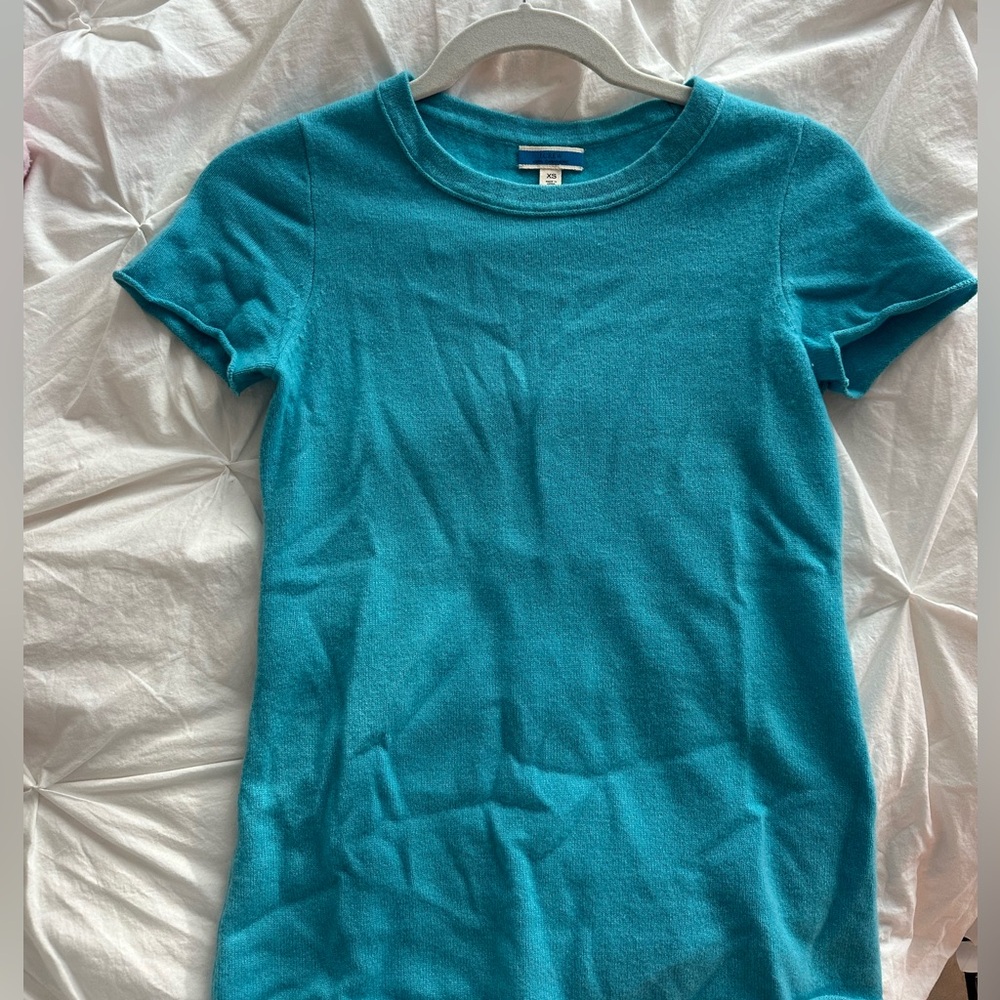 J crew cashmere t shirt